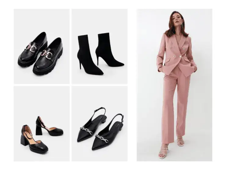 Jakie buty do jasnego garnituru damskiego, aby wyglądać olśniewająco?