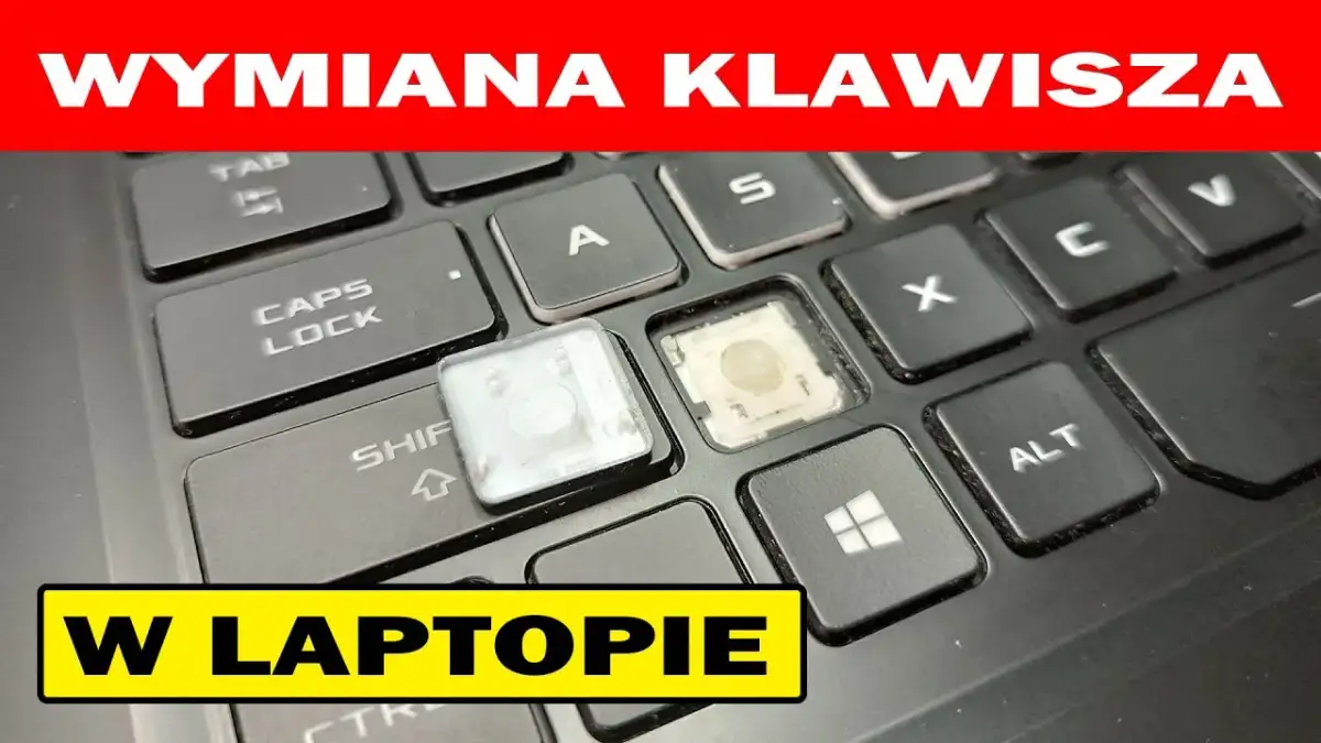 Jak wyciągnąć klawisz w laptopie bez ryzyka uszkodzenia klawiatury