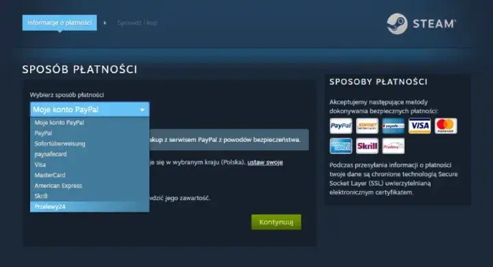 Blik na Steam: Czy możesz zapłacić bez karty kredytowej? Szybka odpowiedź