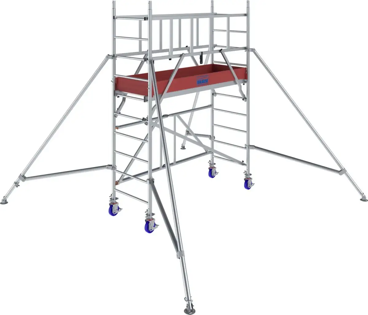 Rusztowanie Krause Protec XXL – bezpieczne i funkcjonalne rozwiązanie dla budowy