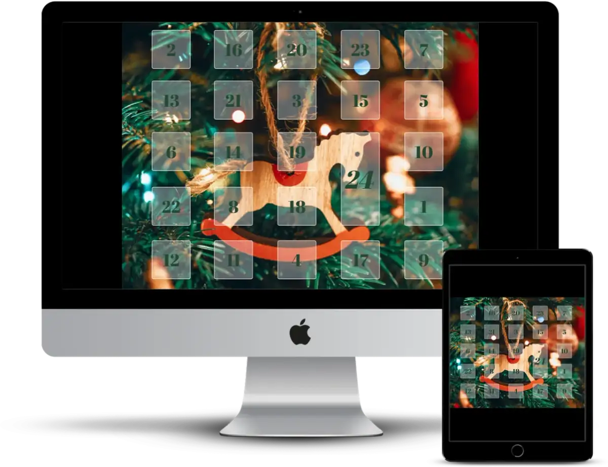 Kalendarz adwentowy jeździecki z czaprakiem - wyjątkowe niespodzianki dla koni