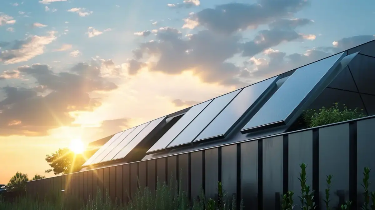 Płot z paneli fotowoltaicznych – Koszt i efektywność innowacyjnego systemu