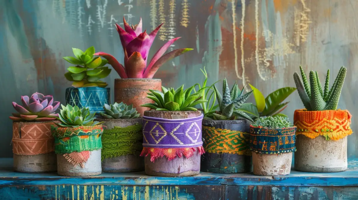 Doniczki z ręczników - DIY: Praktyczne doniczki w prosty sposób