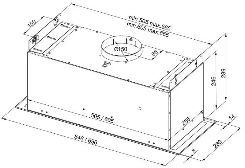 Idealna szafka pod okap teleskopowy: wymiary, montaż, porady