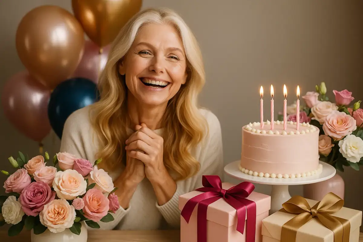 Wzruszające życzenia dla mamy na urodziny, które poruszą serce