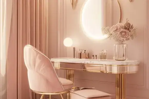 Jakie krzesło do toaletki wybrać, by uniknąć niewygody i stylu?