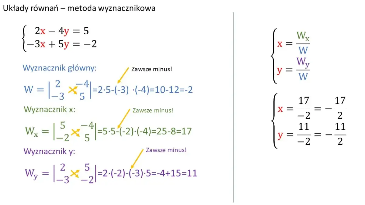 Jak wskazać, który układ równań jest równoważny układowi?