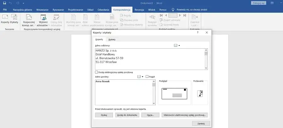 Jak drukować koperty na drukarce Brother bez problemów i smudzenia