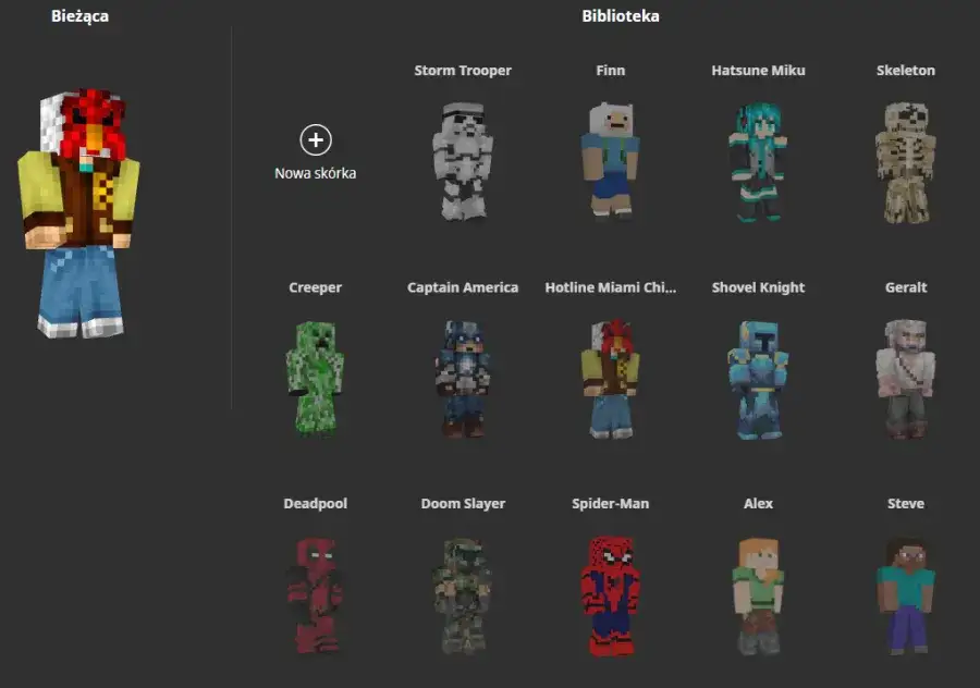 Jak ustawić skina w Minecraft i uniknąć najczęstszych błędów