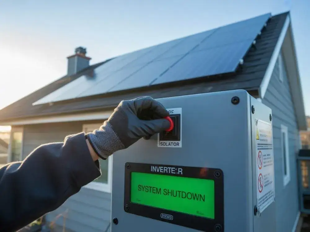 Jak bezpiecznie wyłączyć fotowoltaikę? Krok po kroku i błędy