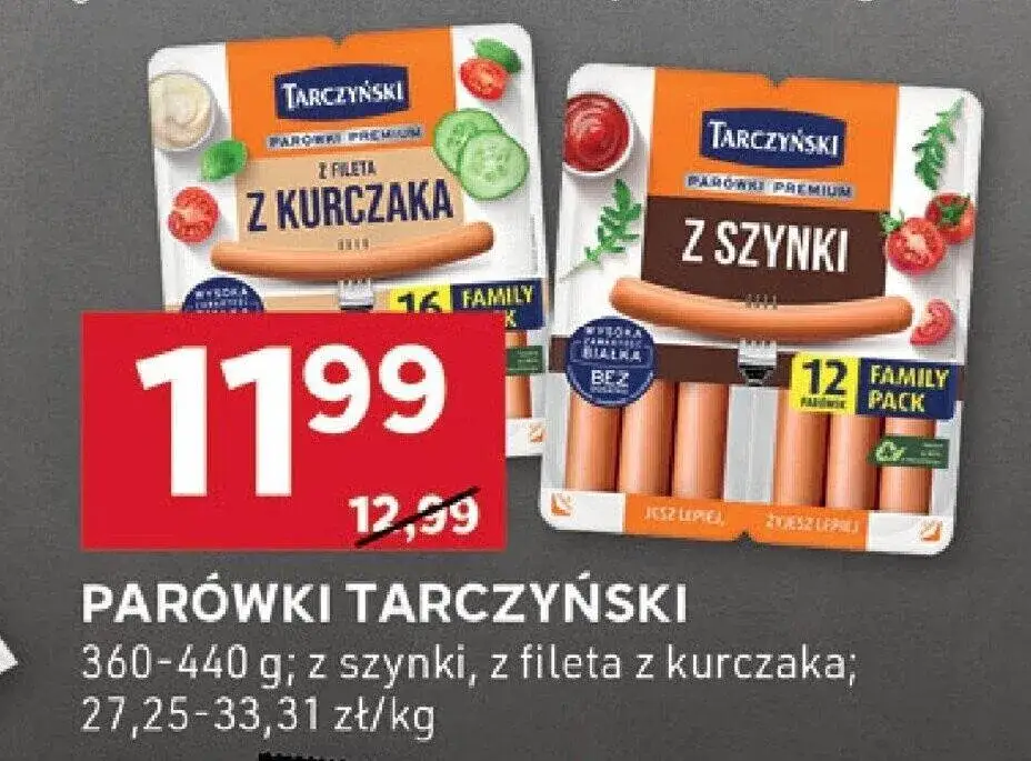 Gdzie kupić Tarczyński parówki roślinne? Sprawdź najlepsze oferty