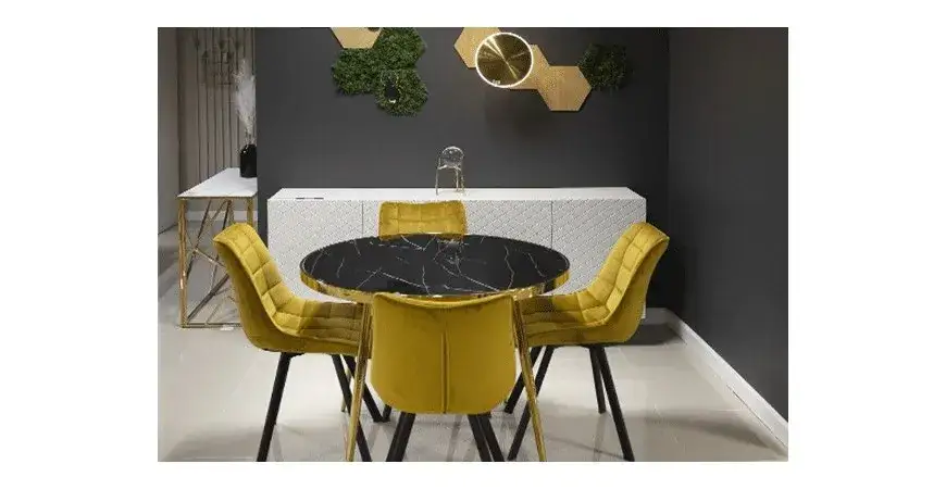 Jakie krzesła do okrągłego stołu? Wybierz idealne dla swojego wnętrza