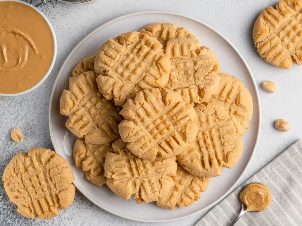 Ciastka z masła orzechowego (3 składniki): Przepis, który zawsze się uda!