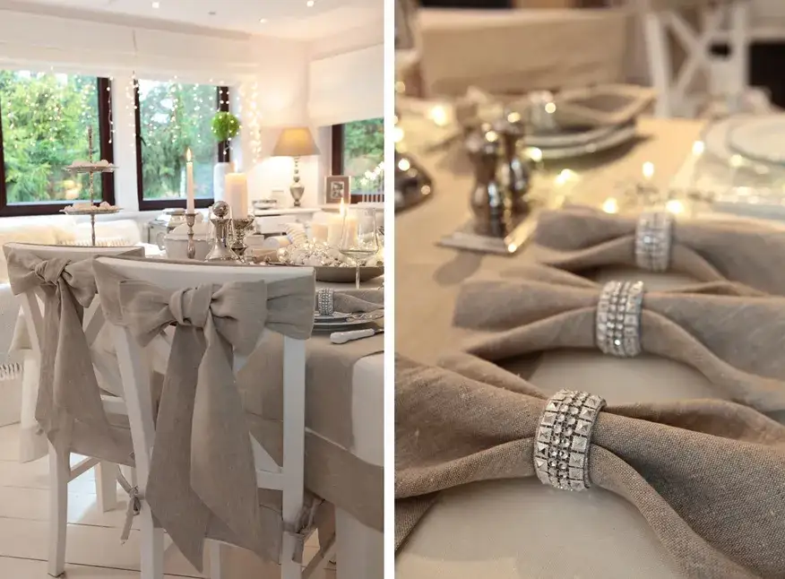 Jak udekorować krzesła na Boże Narodzenie? Stylowe pomysły DIY