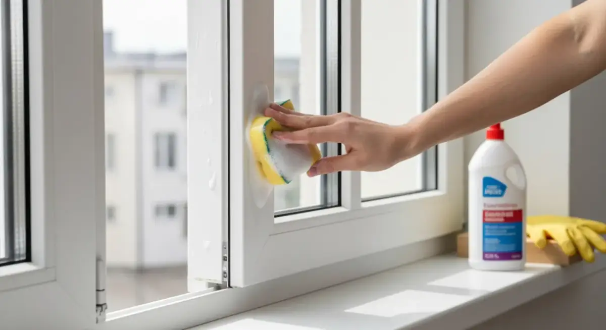 Czyste ramy PCV: Jak usunąć odchody much bez uszkodzeń?