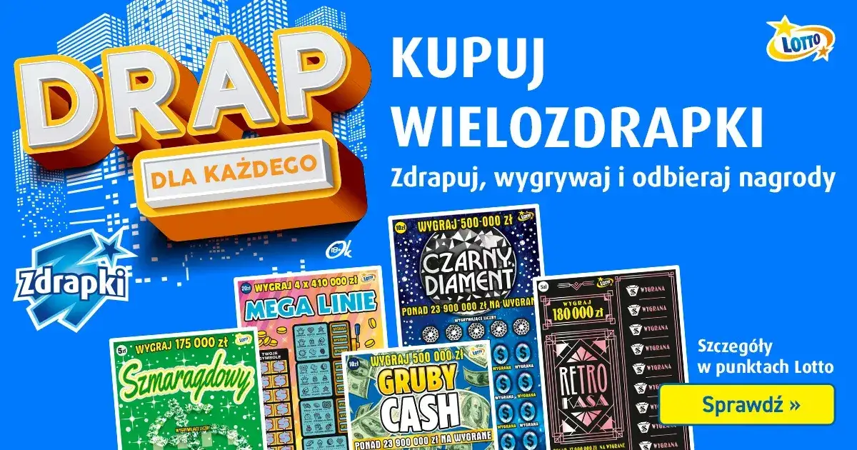 W jakich zdrapkach są jeszcze główne wygrane? Sprawdź aktualne nagrody