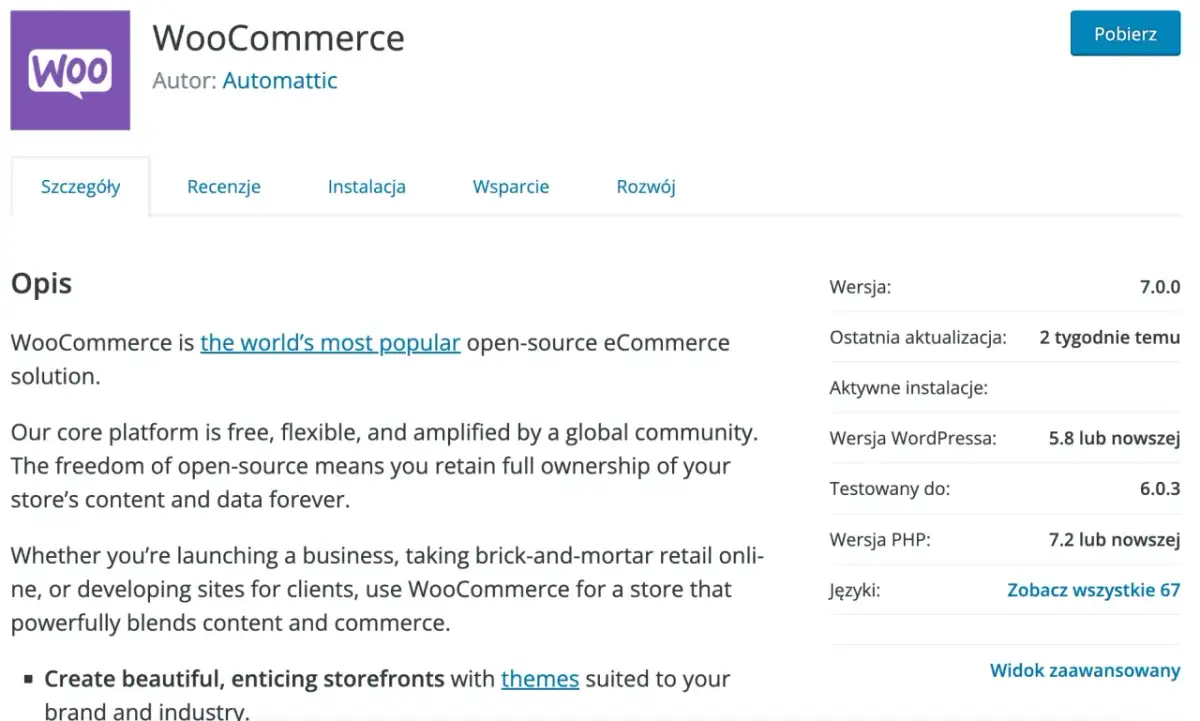 Twój sklep na WordPress: WooCommerce od A do Z poradnik