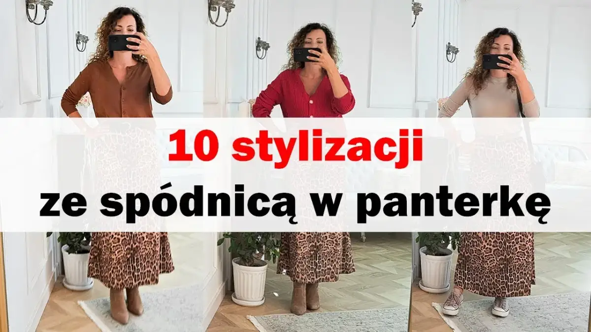 Jaką bluzkę do spódnicy w panterkę wybrać, by wyglądać stylowo?