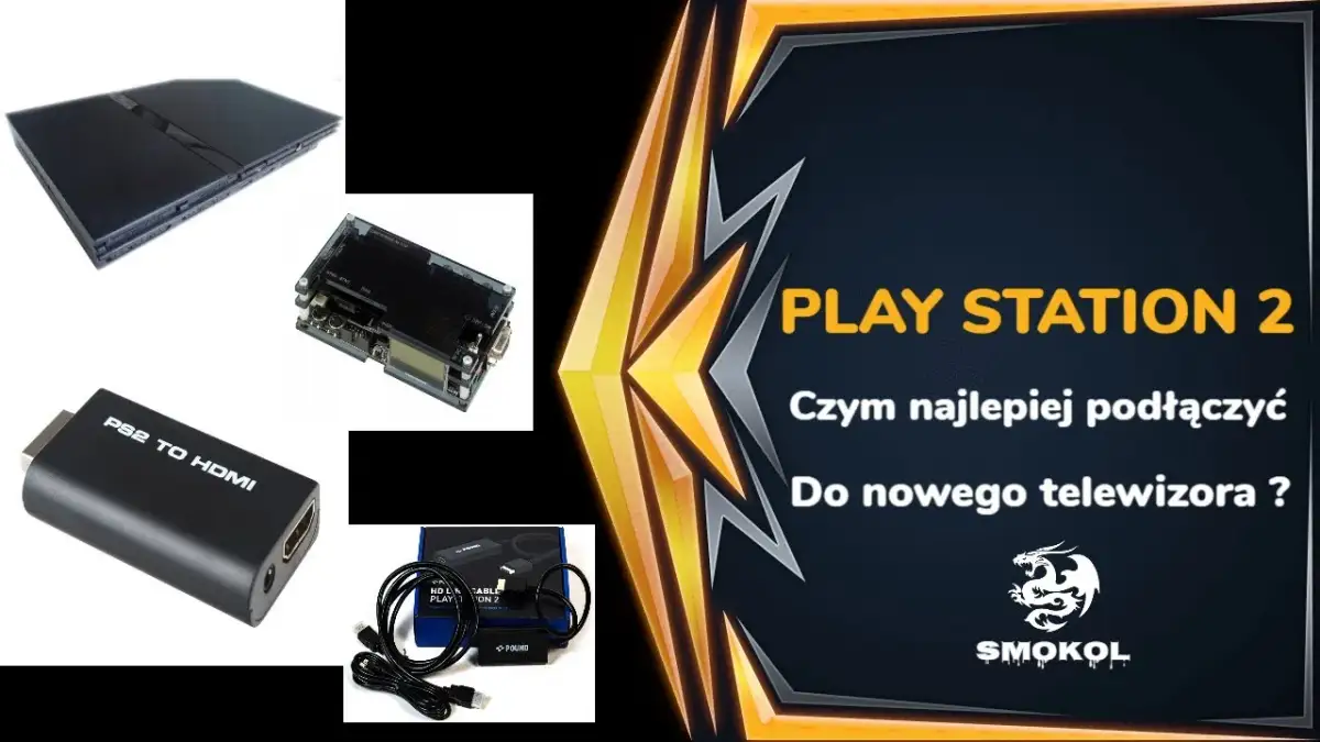PS2 do HDMI: Jak podłączyć starą konsolę do nowego telewizora?