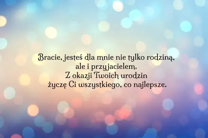 Życzenia dla brata: śmieszne, wzruszające, personalizowane. Wybierz idealne!