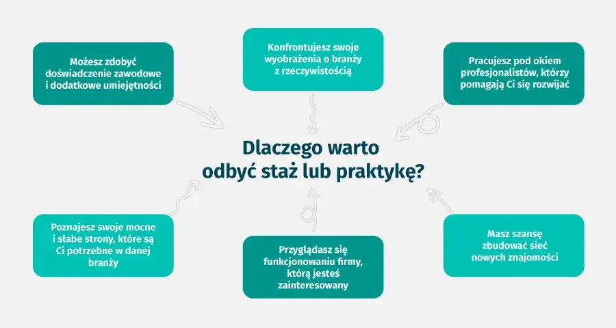 Praktyki a staż pracy: Kiedy się liczą, a kiedy nie?