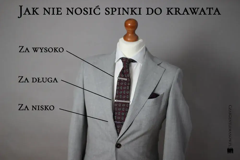 Szpilka do krawata: Jak nosić? Praktyczny poradnik i błędy
