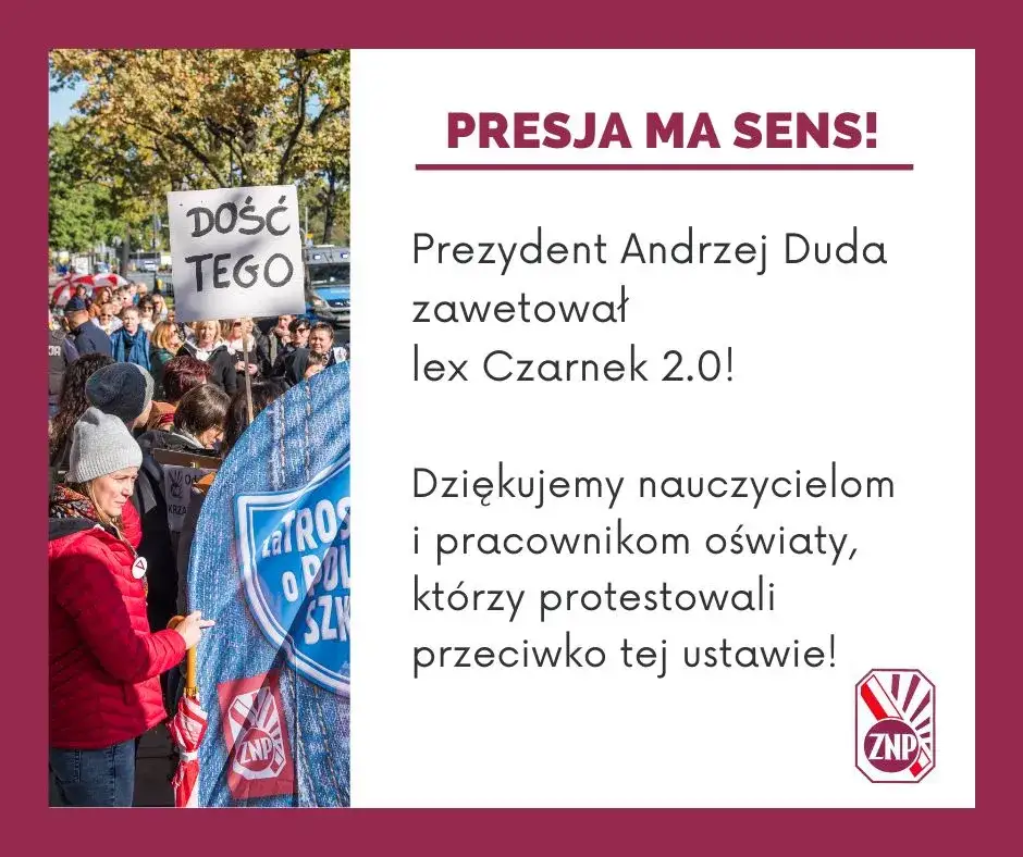 Lex Czarnek: Czy kontrowersyjna ustawa oświatowa weszła w życie?
