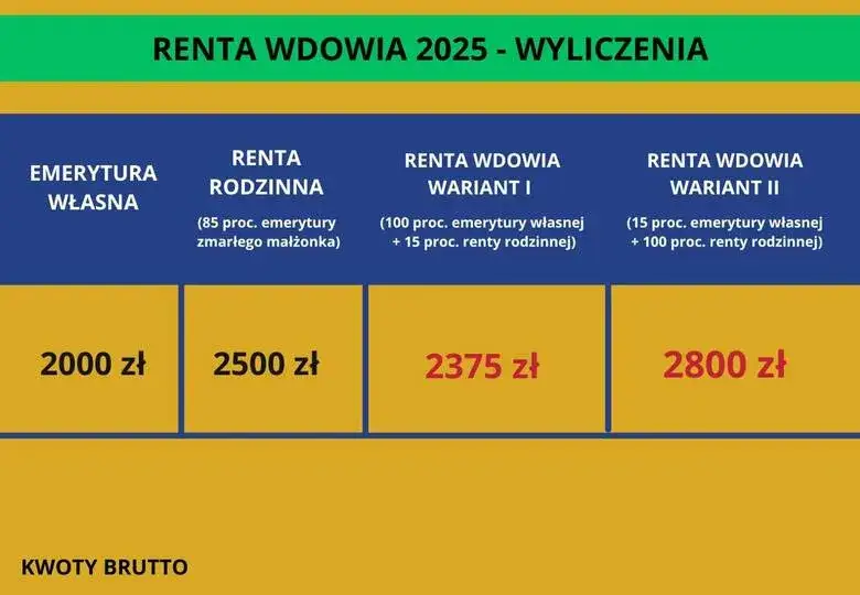 Ile wynosi renta po mężu? Sprawdź, jak obliczyć wysokość świadczenia