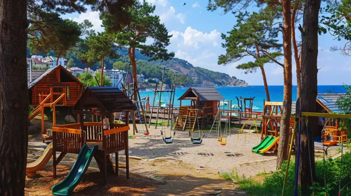 Domki dla rodzin z dziećmi: Wczasy nad morzem w Dębkach i okolicach