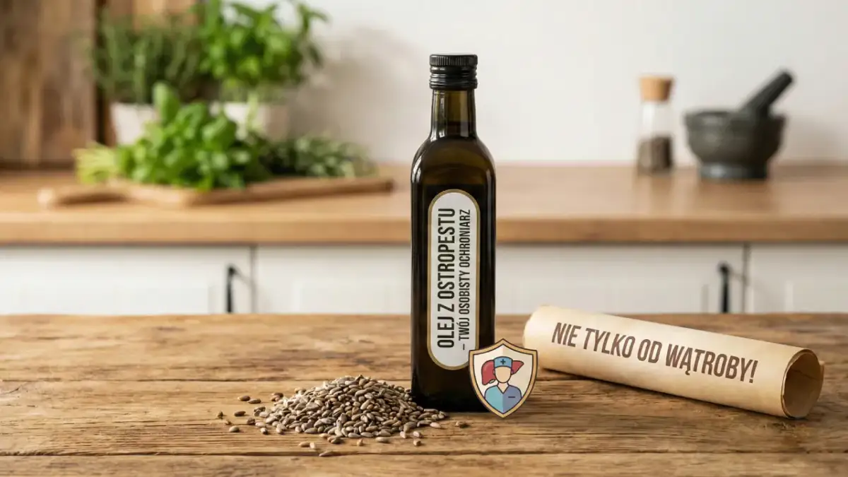 Jak prawidłowo brać olej z ostropestu? Wątroba Ci podziękuje!