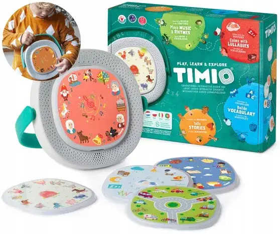 TIMIO zabawka - edukacyjna pomoc dla dzieci, która rozwija umiejętności