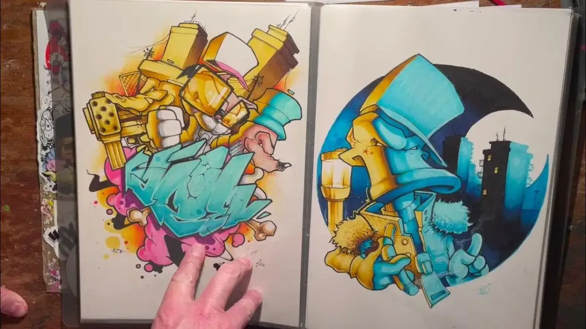 Graffiti malen einfach: Dein kinderleichter Start ins Blackbook