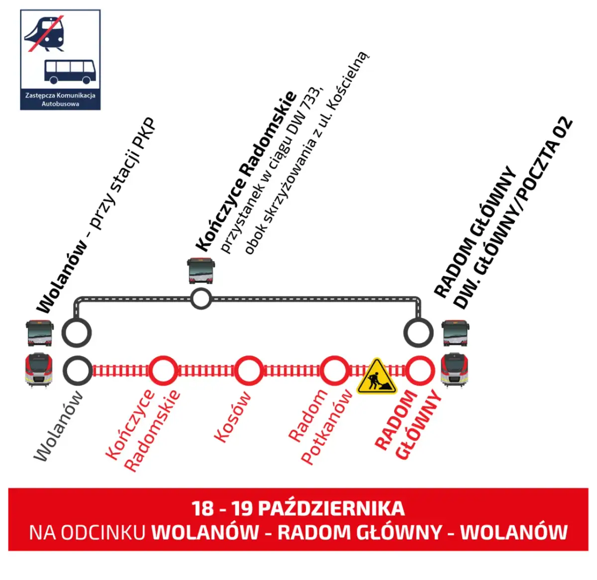 Autobus zastępczy Łódź Kaliska: Jak szybko dotrzeć na przystanek?