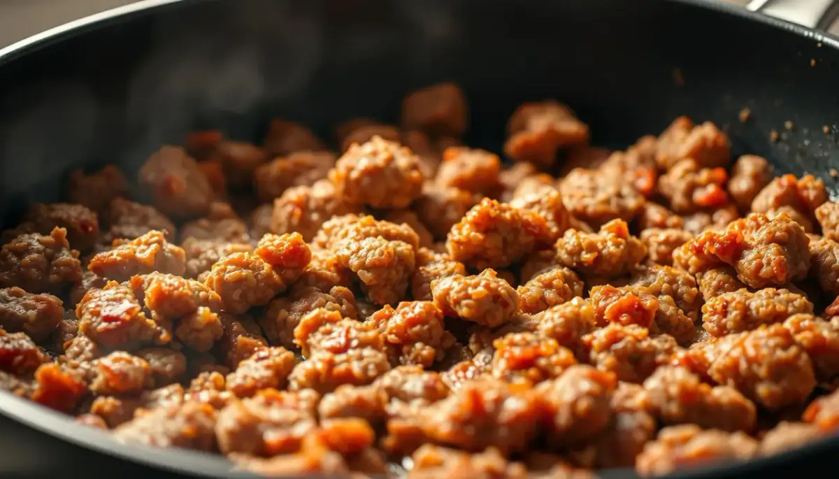 Mięso na spaghetti: Ile smażyć? Sekrety soczystości i smaku