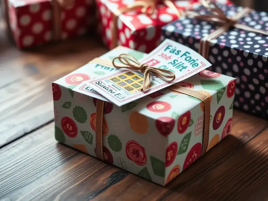 Jak zapakować zdrapki, aby zaskoczyć obdarowanego wyjątkowym prezentem