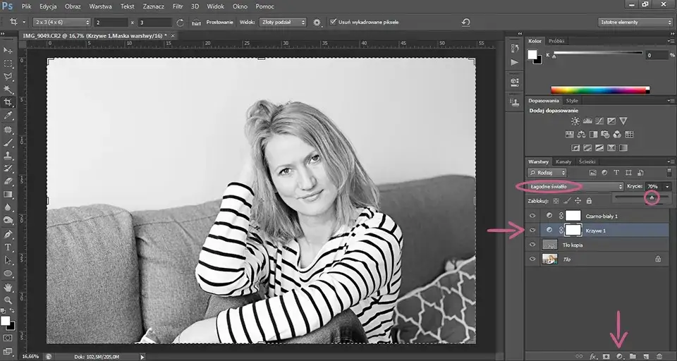 Jak zrobić profesjonalne czarno-białe zdjęcie w Photoshopie?