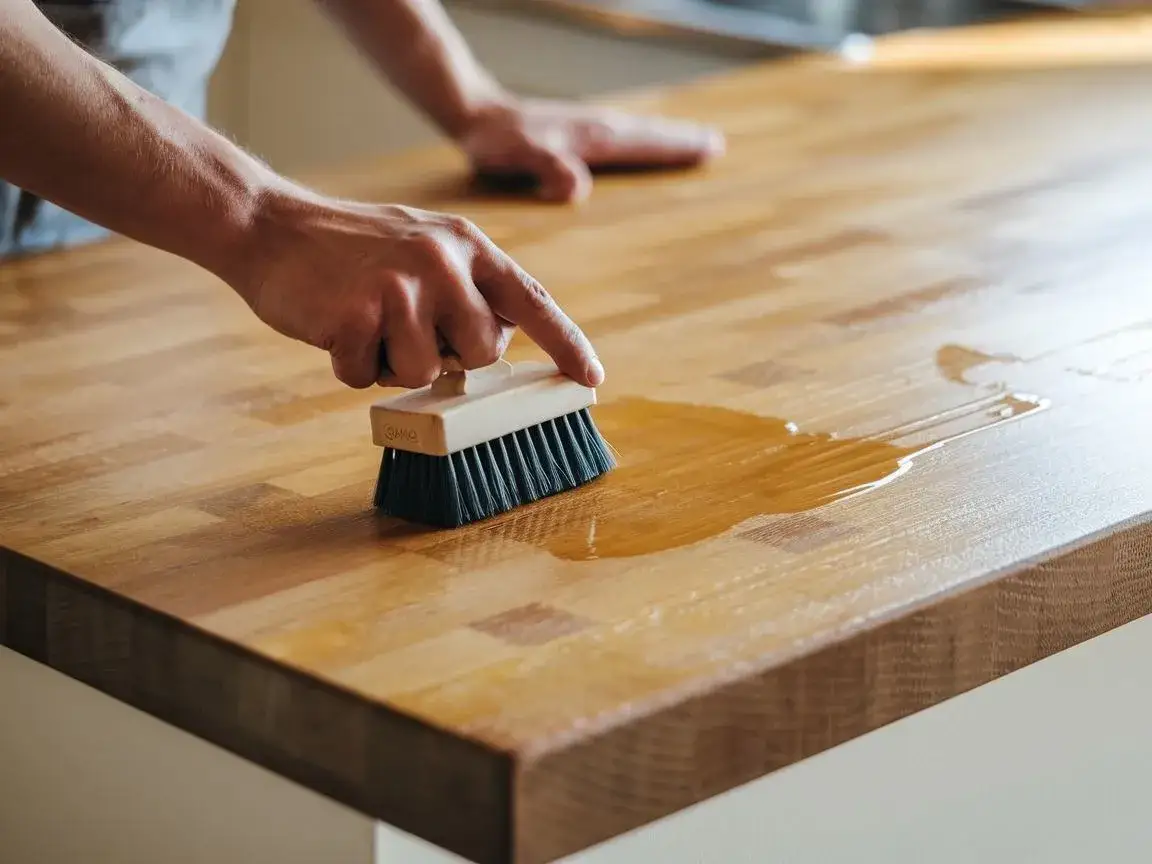 Olej do blatu kuchennego: Jaki wybrać i jak olejować? Poradnik