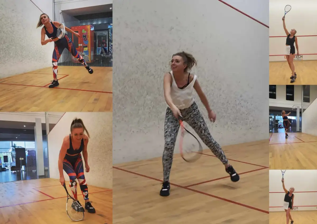 Ile kalorii spala gra w squash? Efektywność treningu i porównania