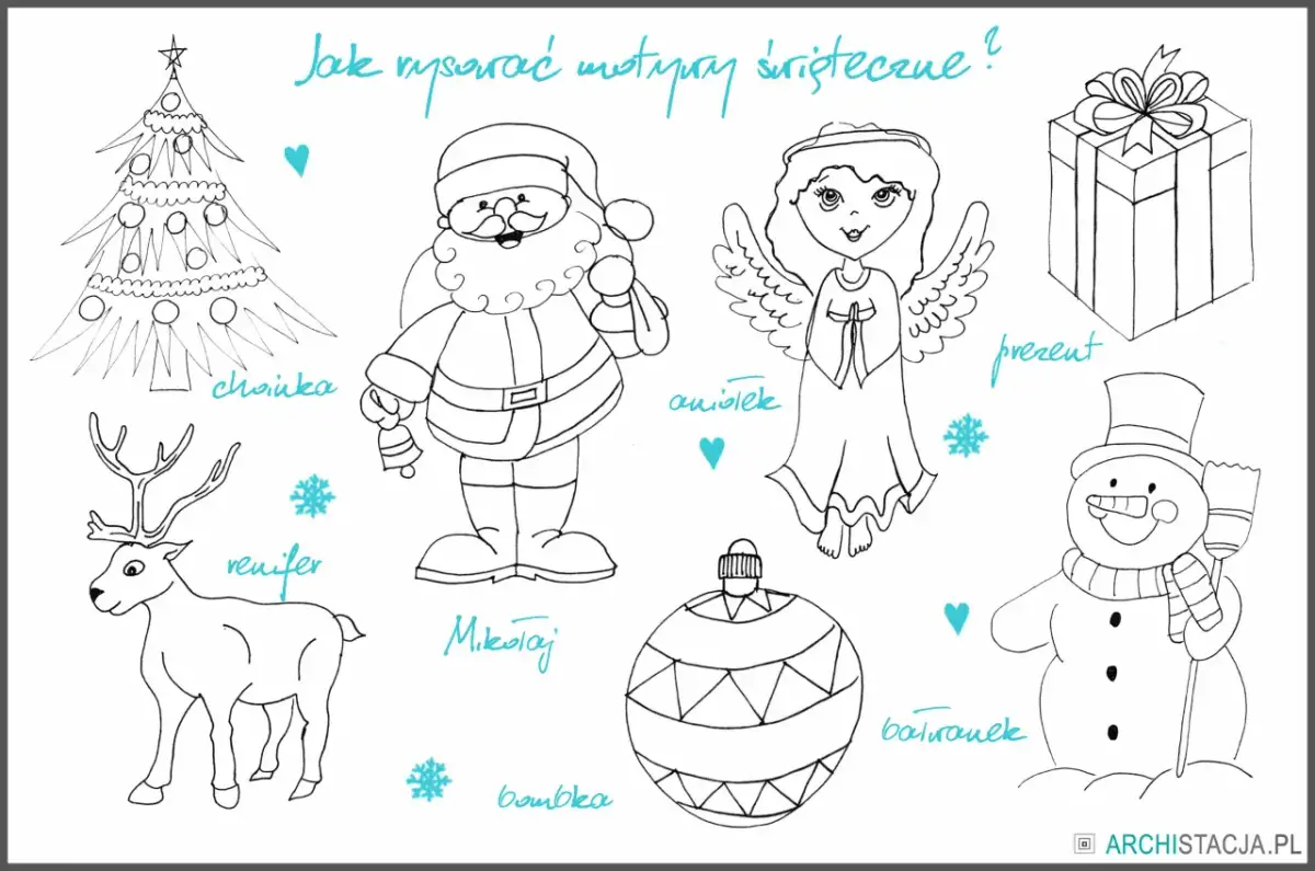 Jak narysować ozdoby świąteczne: proste techniki i inspiracje
