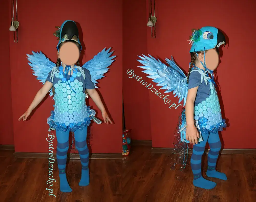 Strój papugi DIY dla dziecka: Jak zrobić krok po kroku?