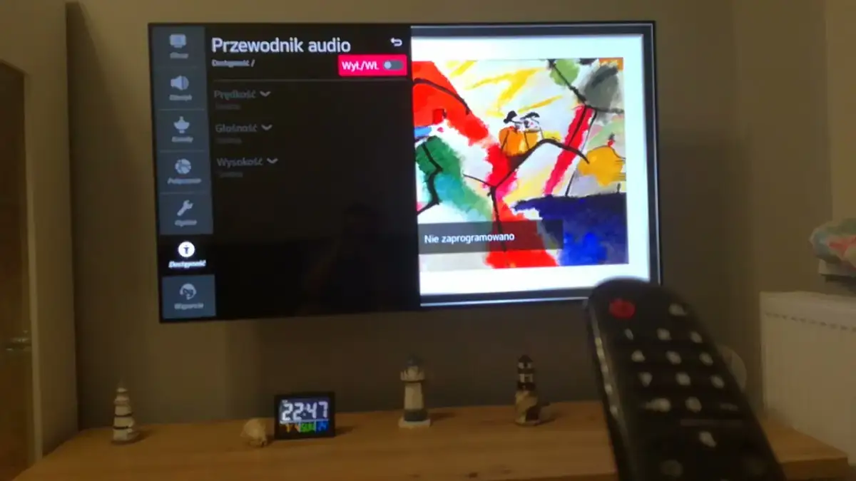 Twój telewizor LG mówi? Sprawdź, jak wyłączyć głos!