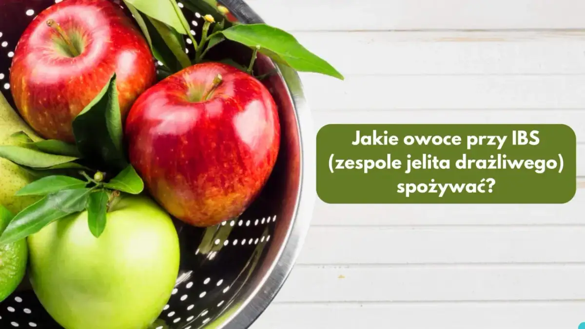 Jabłka i gruszki w misce. Jakie owoce lekkostrawne przy IBS spożywać?