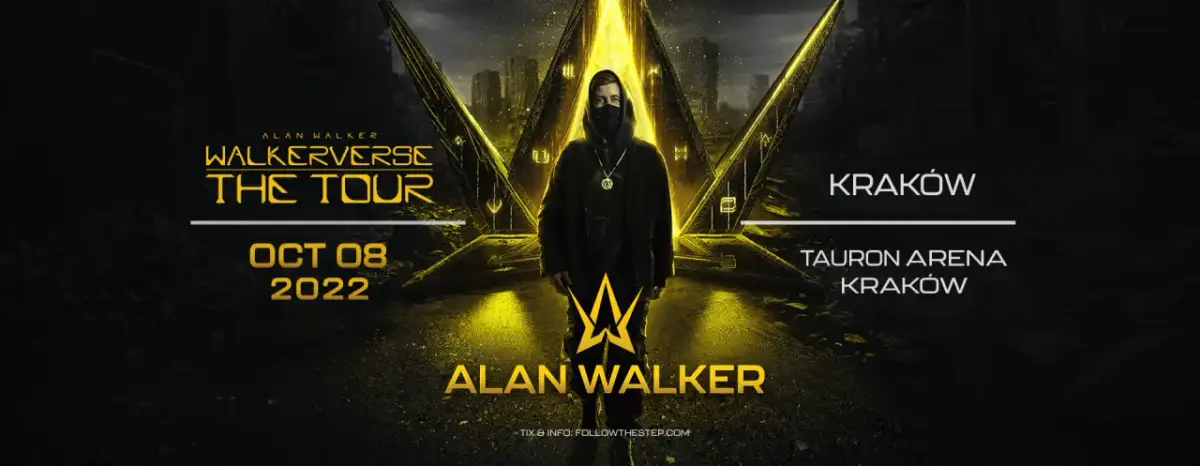 Ile kosztuje bilet na koncert Alana Walkera? Ceny i kategorie biletów