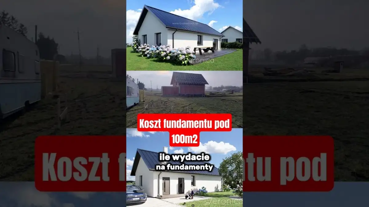 Koszt fundamentów pod dom 100m2: Budżet bez niespodzianek