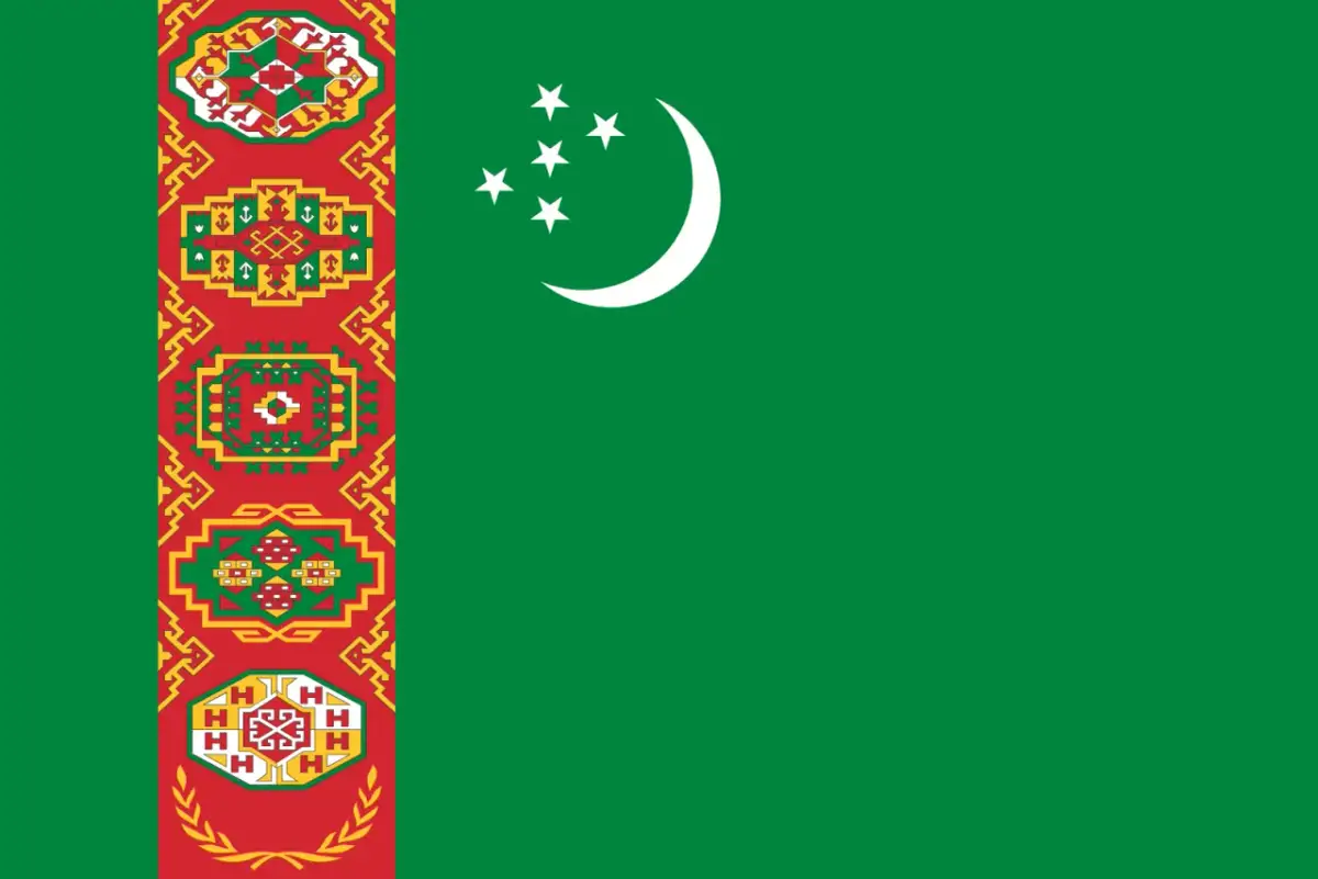 Jak wygląda flaga Turkmenistanu? Odkryj jej znaczenie i symbole