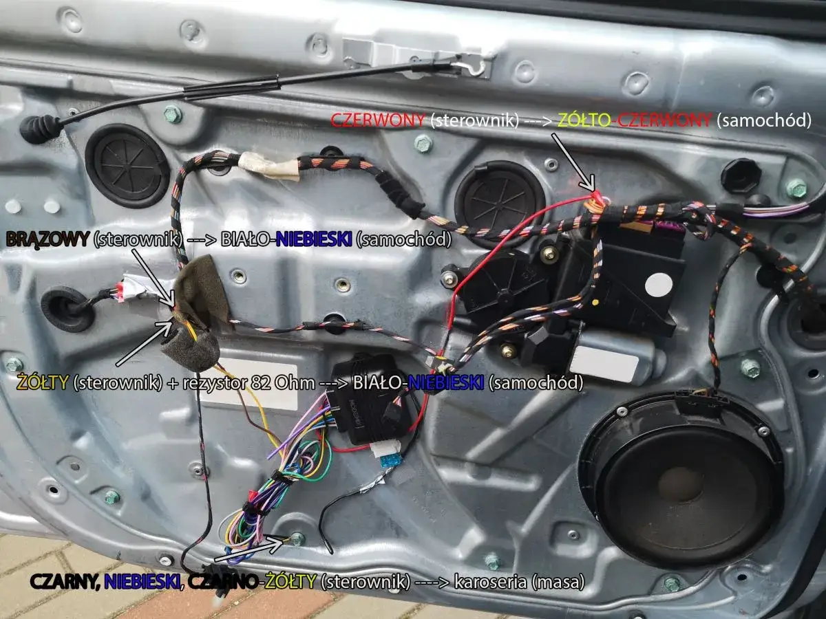 Podłącz sterownik centralnego zamka Golf 4. Poradnik eksperta DIY