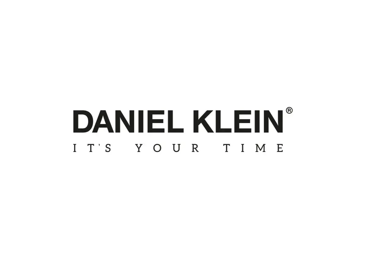 Logo Daniel Klein, znanej firmy z branży zegarków i akcesoriów. "It's Your Time".