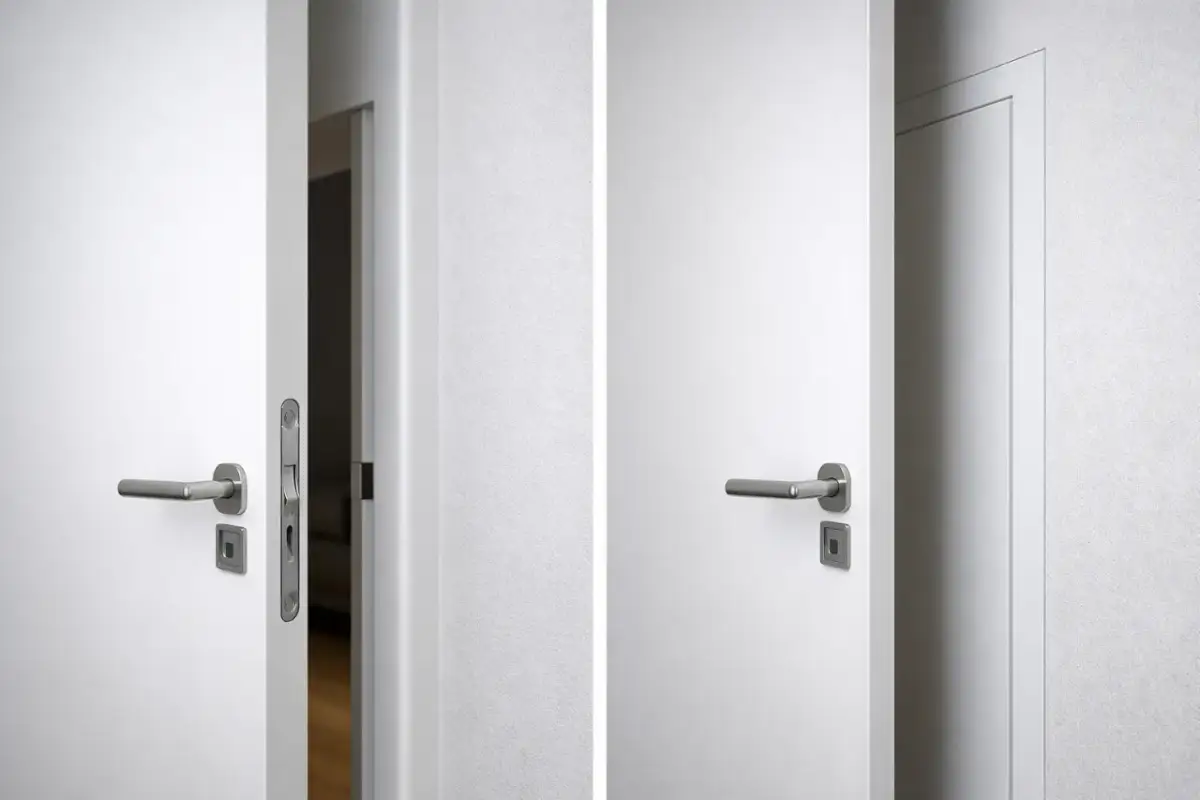 Drzwi przylgowe vs bezprzylgowe: Czy ukryte zawiasy są trudne w regulacji? Prawdy i mity