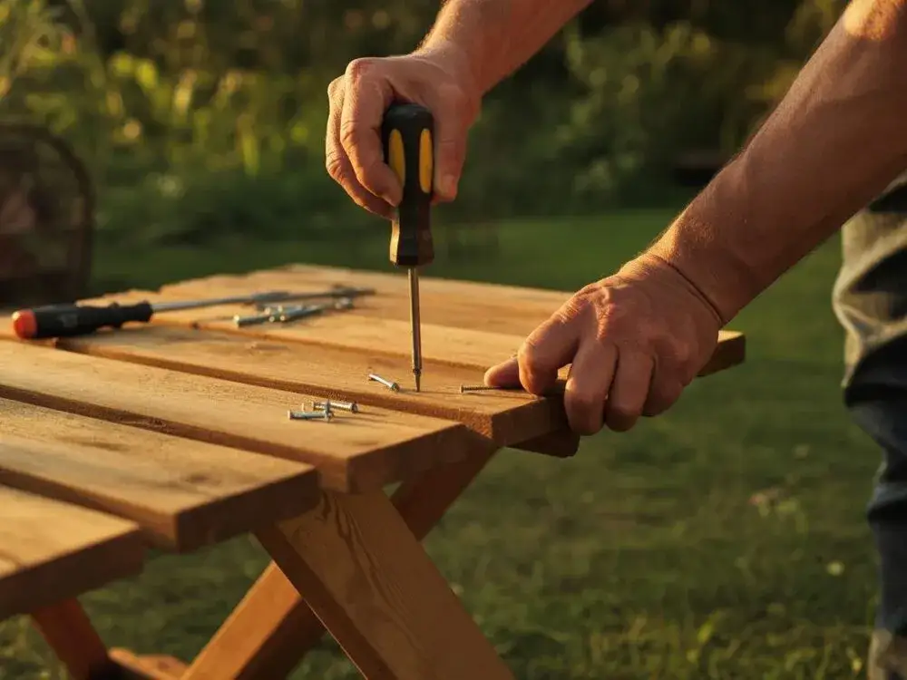 Jak zrobić blat stołu ogrodowego? Poradnik DIY krok po kroku