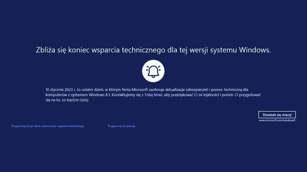 Aktualizacja Windows 7 do 8.1: Koniec wsparcia to pułapka! Co zamiast?